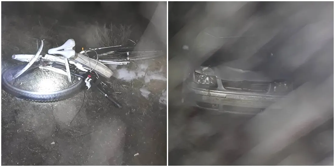 Ceaţa densă provoacă o victimă. Biciclist lovit mortal de o maşină, într-o comună din Olt