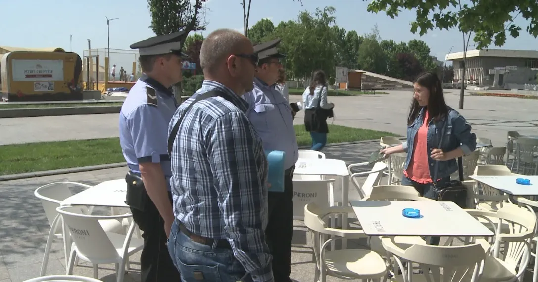 Poliția Locală, în control la terasele din Slatina. Patroni amendați