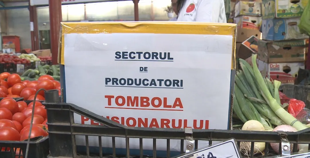 „Tombola pensionarului”, în fiecare zi de joi în Piața Zahana