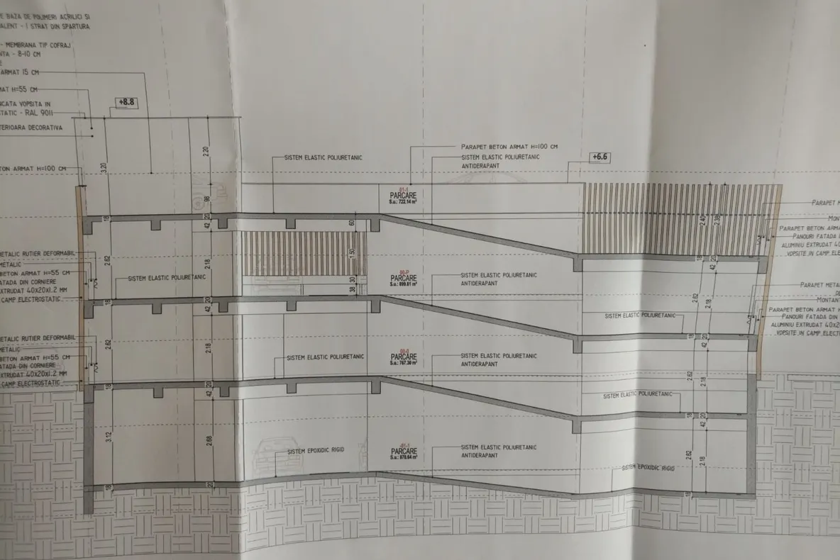 Parcare etajată cu 150 de locuri, într-o zonă aglomerată din Slatina