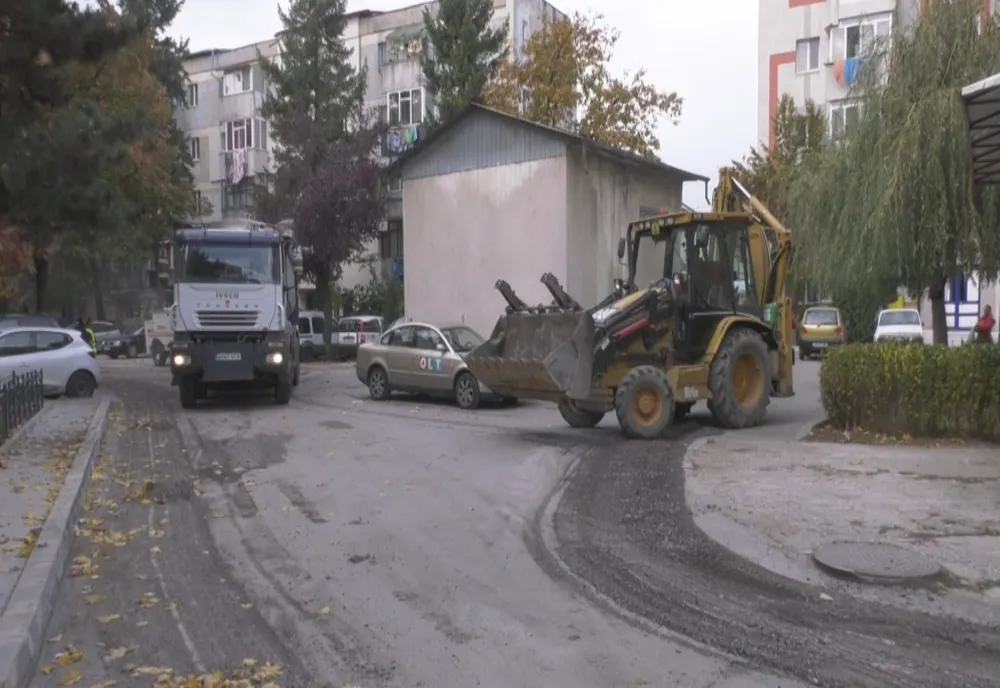 Toamna marilor asfaltări la Slatina. Se deschid noi șantiere