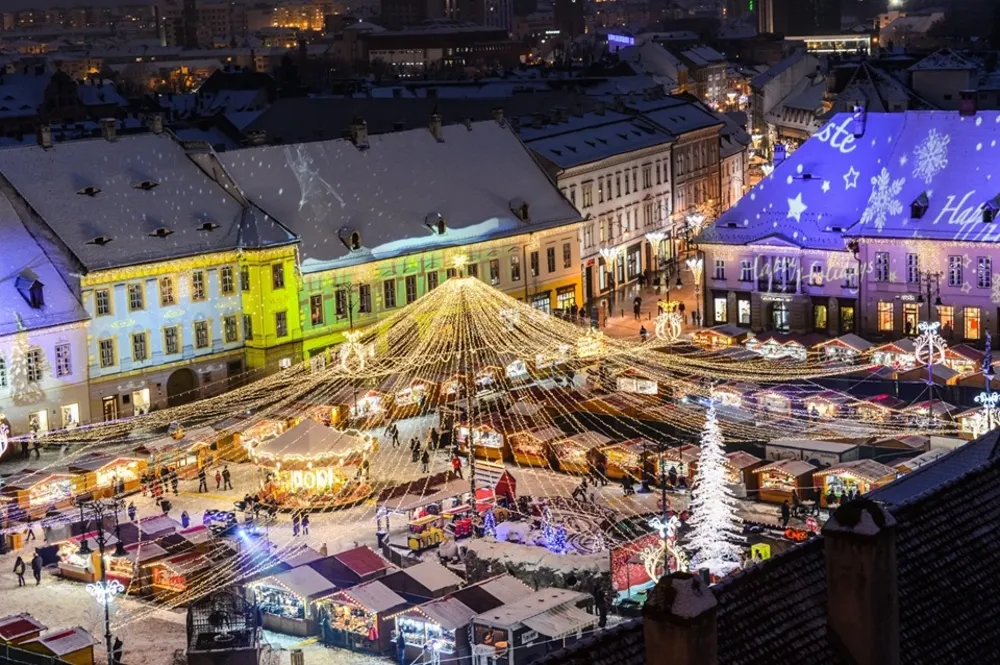 Târgul de Crăciun din Sibiu, deschis în 15 noiembrie