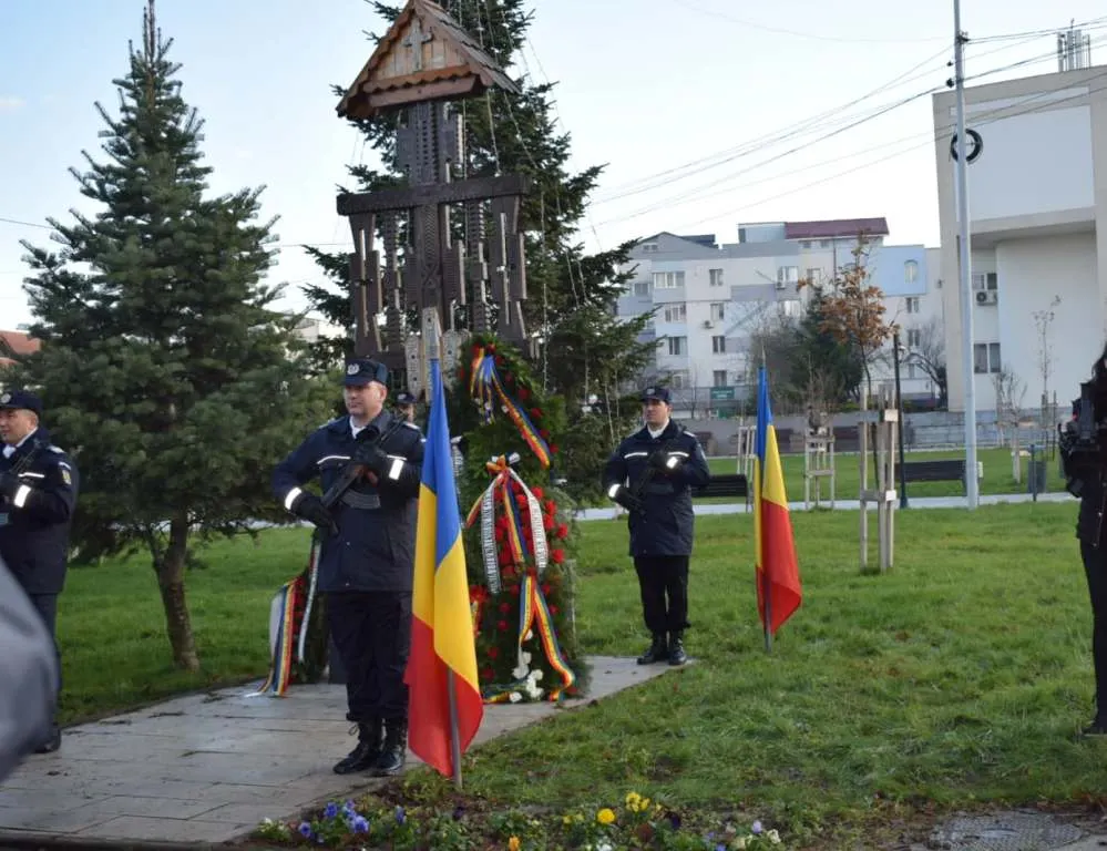Ceremonie de comemorare a Revoluţiei din '89, la Slatina