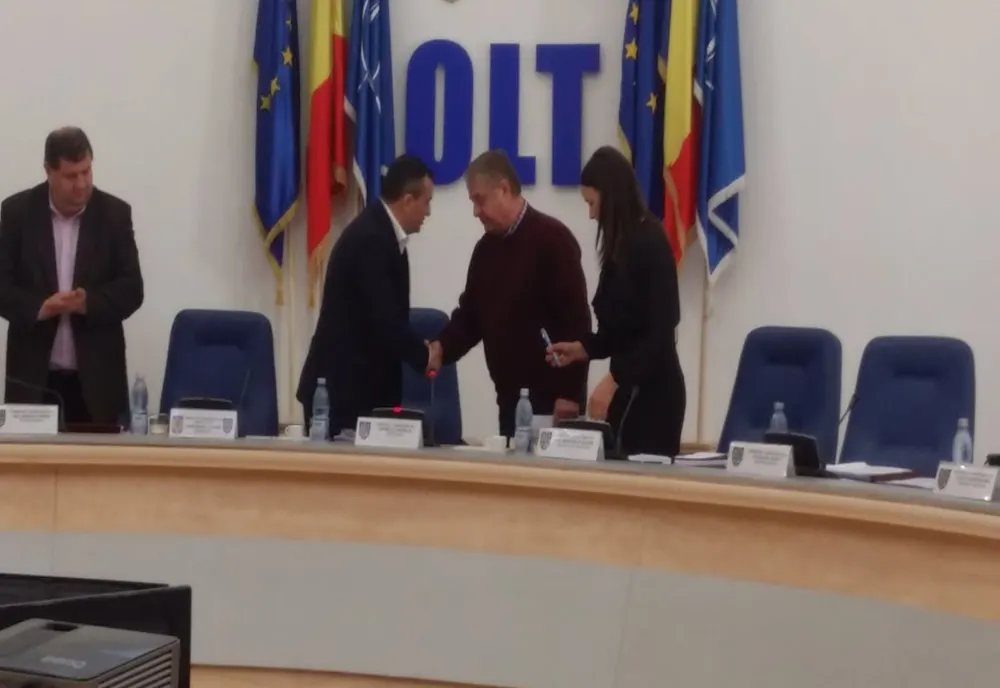 Un fost candidat la o primărie din judeţ, învestit în funcţia de consilier judeţean