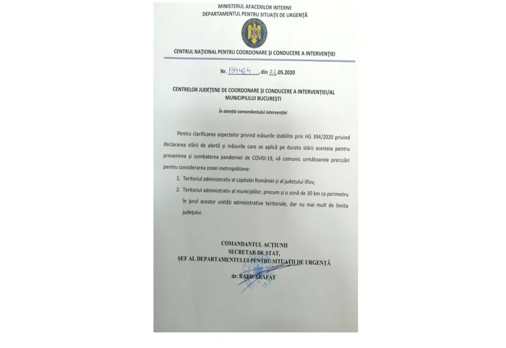 Zona metropolitană, precizări clare: Teritoriul municipiilor şi o zonă de 30 de kilometri din jur