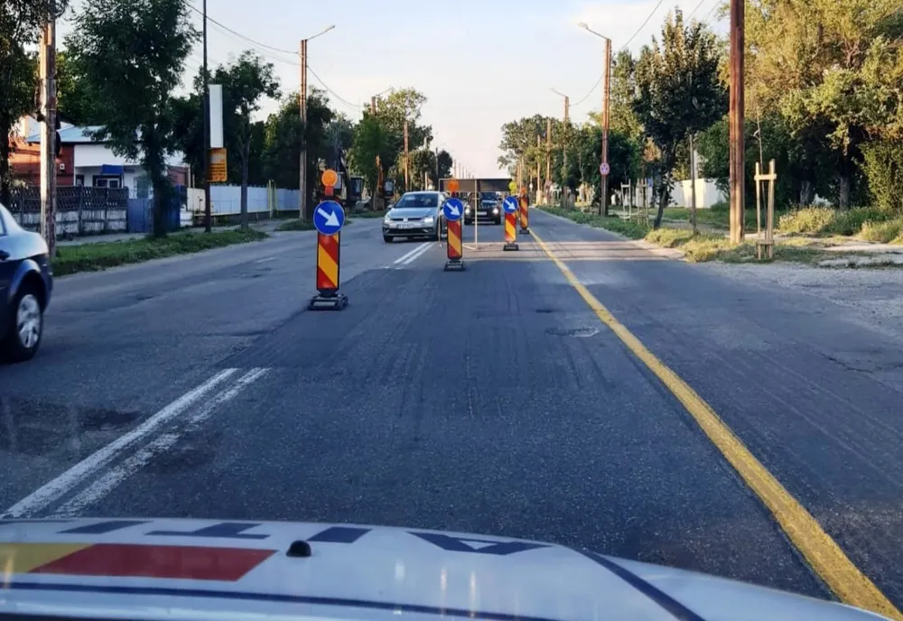 Strada Piteşti din Slatina intră în reabilitare. Restricţii de circulaţie