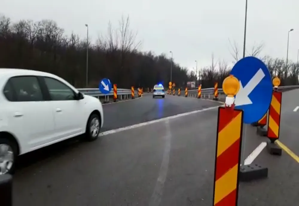 În atenția șoferilor. Lucrări, trafic rutier ingreunat pe DN 64