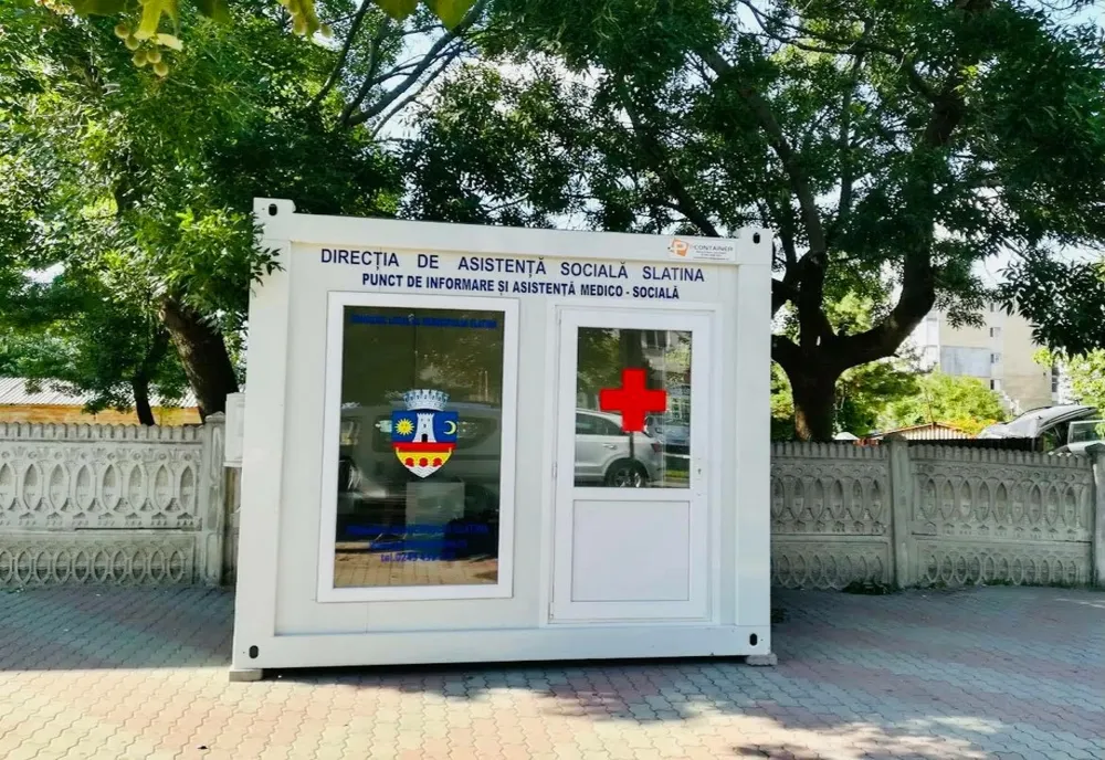 Cod Portocaliu de caniculă. Containere de prim ajutor, în Slatina