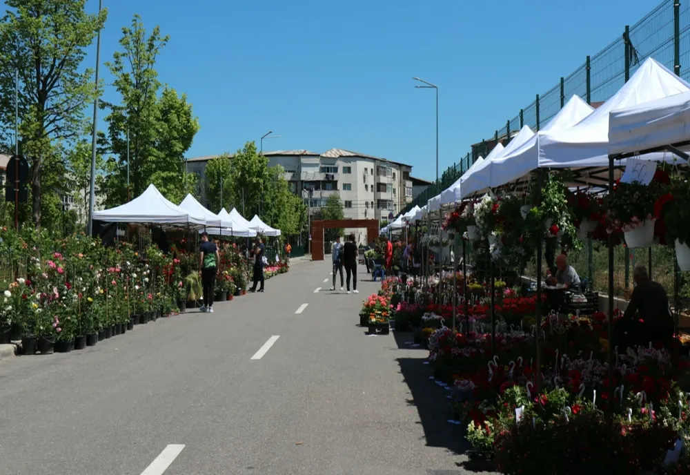Eveniment dedicat florilor, în weekend, la Slatina
