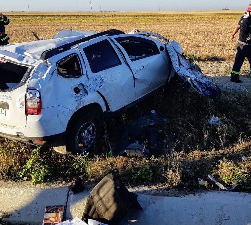 Accident mortal pe centura Caracalului. Un tânăr şi-a pierdut viaţa într-un mod violent