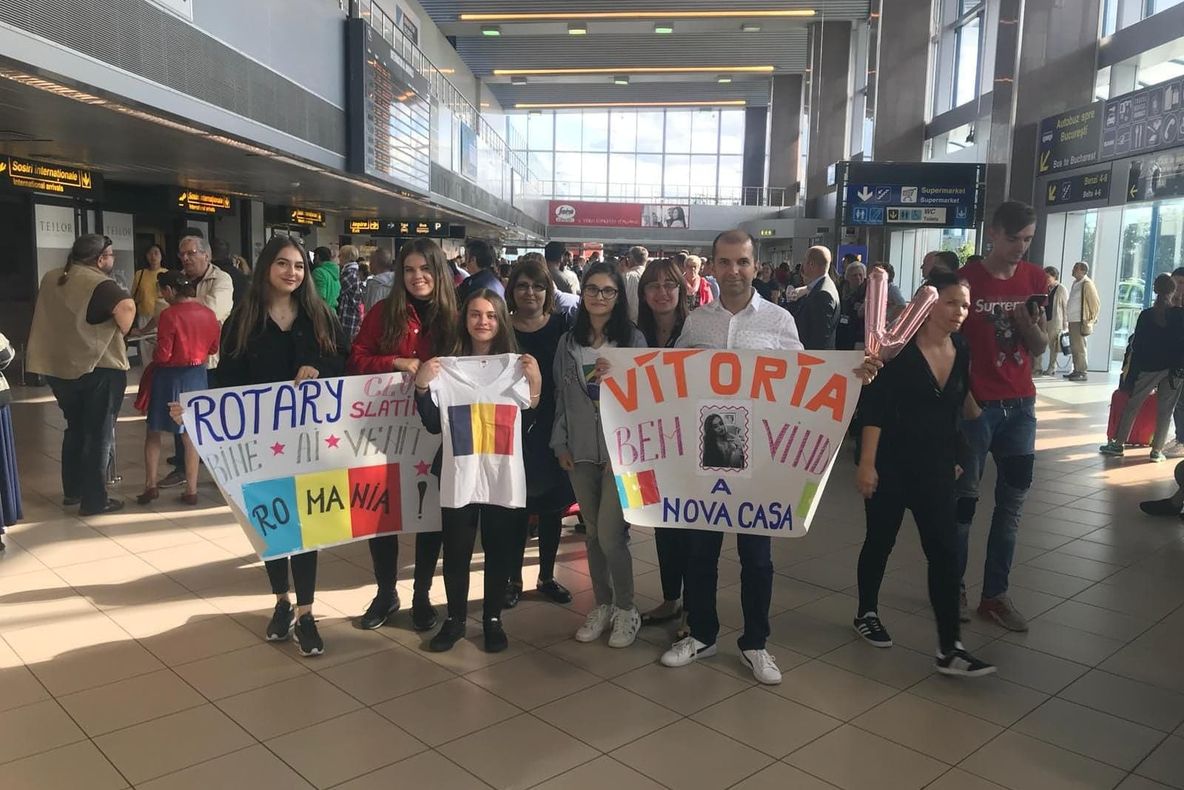 O braziliancă, elevă a Colegiului Minulescu, în cadrul proiectului „Schimb de tineri”- FOTO