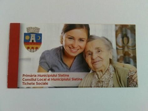 Se depun cereri pentru tichetele sociale, la Slatina