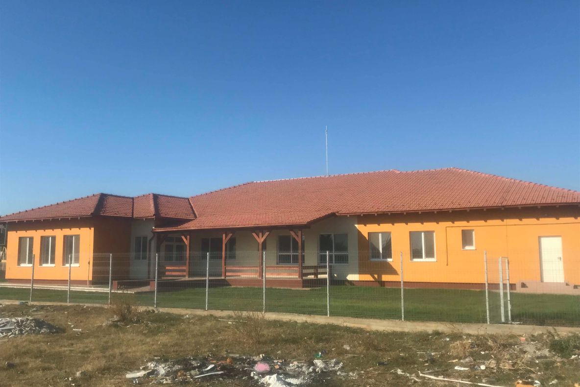 Creşa făcută de americani la Caracal, dată în folosinţă într-o lună