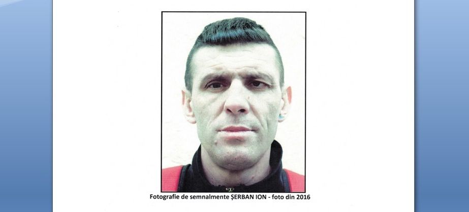 A fost identificat criminalul din Slatina. El a fost dat în consemn la frontieră. FOTO cu suspectul