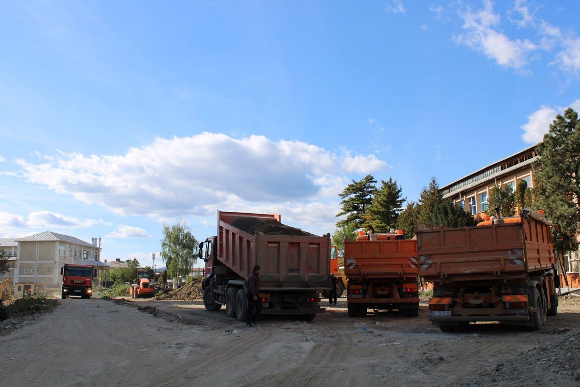 Proiect pentru amenajarea a două parcări, la Slatina