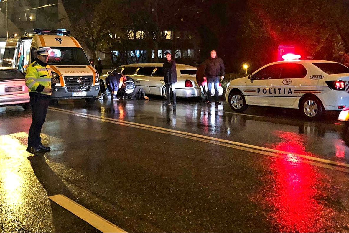 Șofer căutat de polițiștii din Slatina, după ce a lovit un pieton