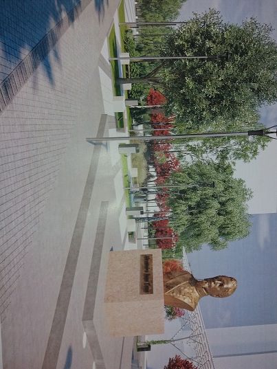 Se montează sistemul de topire a zăpezii, în noul parc din Slatina