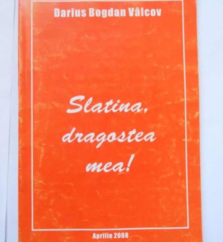 Darius Vâlcov, de la „Slatina, dragostea mea!“ la „România, dragostea mea!“. Consilierul a editat cărţi cu „realizări“, încă de când era primar la Slatina