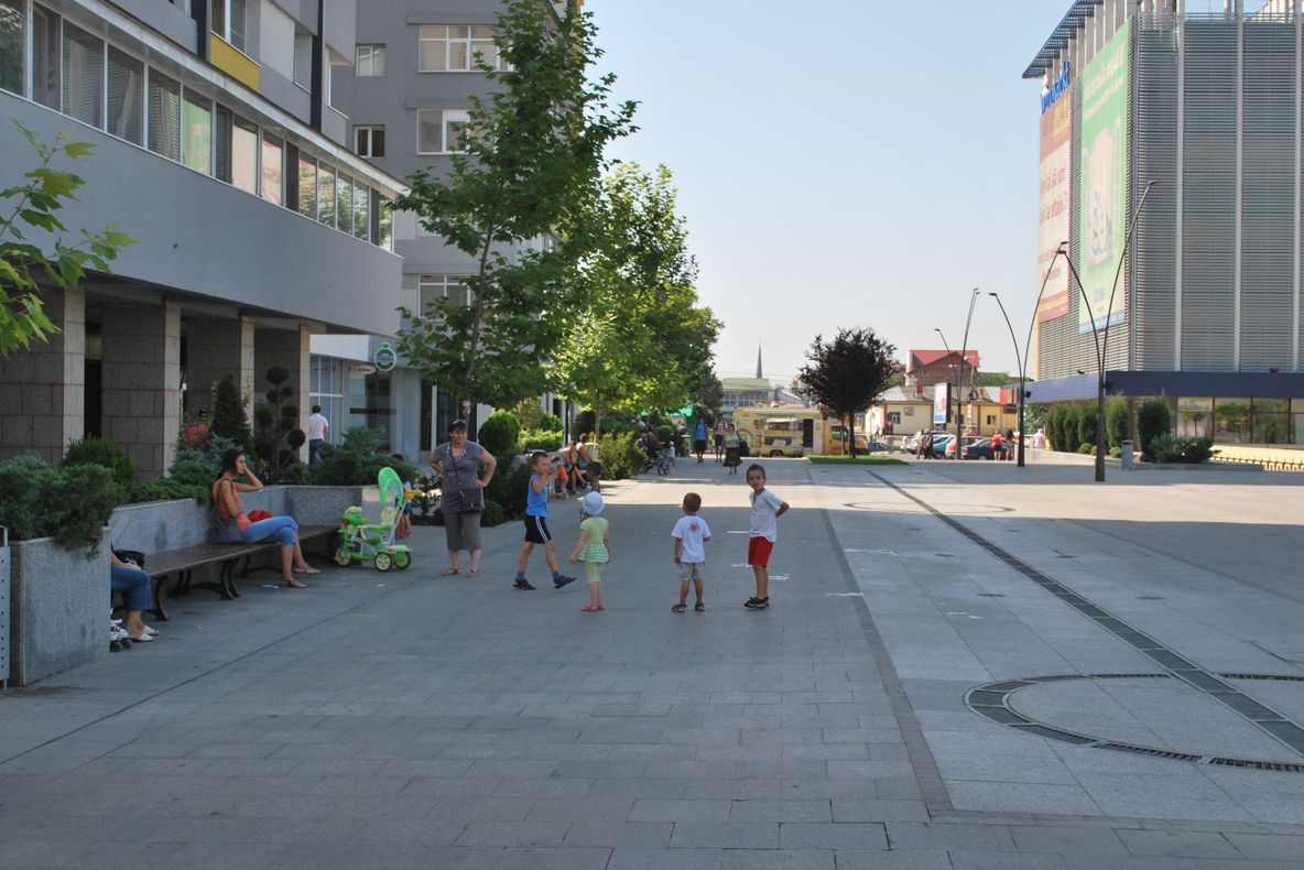 Centrul Slatinei, renovat din temelii în acest an. Investiţie de aproape 10 milioane lei