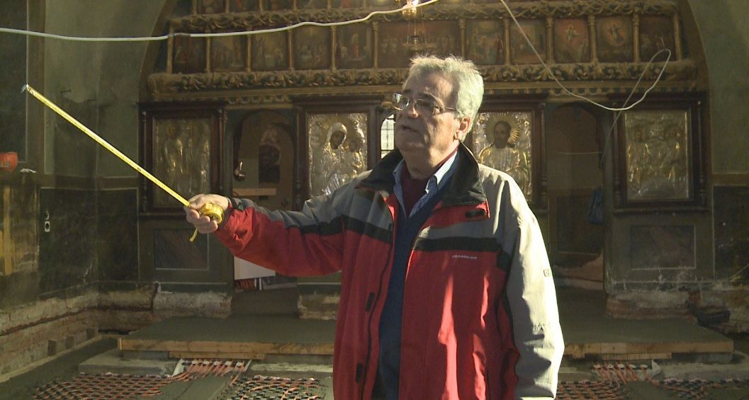 Picturi valoroase, descoperite și restaurate în cea mai veche biserică din Slatina