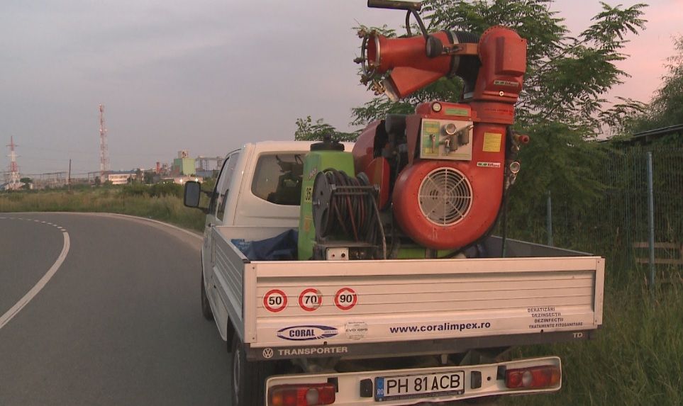 S-a dat startul tratamentelor fitosanitare în Slatina. Săptămâna viitoare începe dezinsecția- FOTO