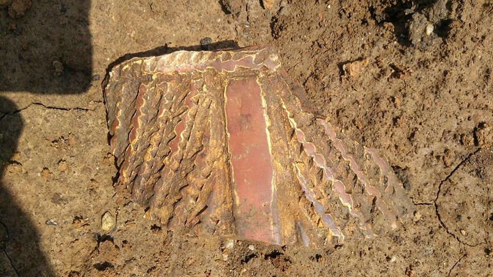 CERAMICĂ PICTATĂ VĂDASTRA, veche de mii de ani - marea descoperire a cercetărilor de pe vatra arheologică a Slatinei