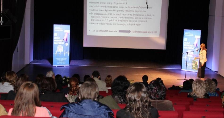 „Zilele medicale slătinene”, un eveniment care a dus la creșterea complexității cazurilor tratate la Slatina
