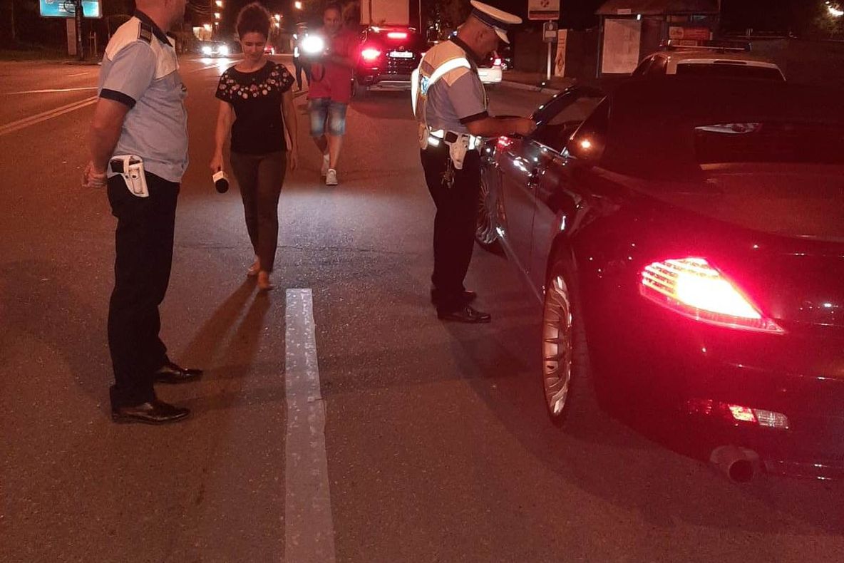 Prins drogat la volan, pe străzile Slatinei - FOTO