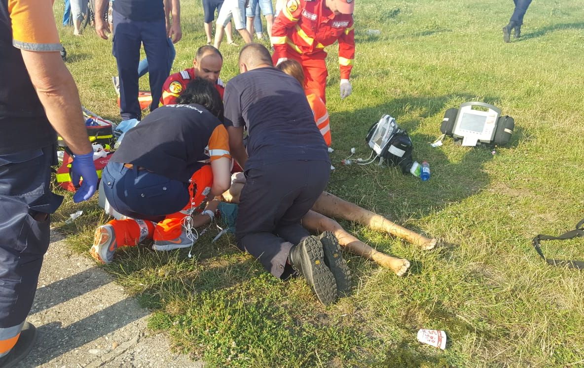 Două fetițe au murit înecate la Caracal- Imagini dramatice de la fața locului