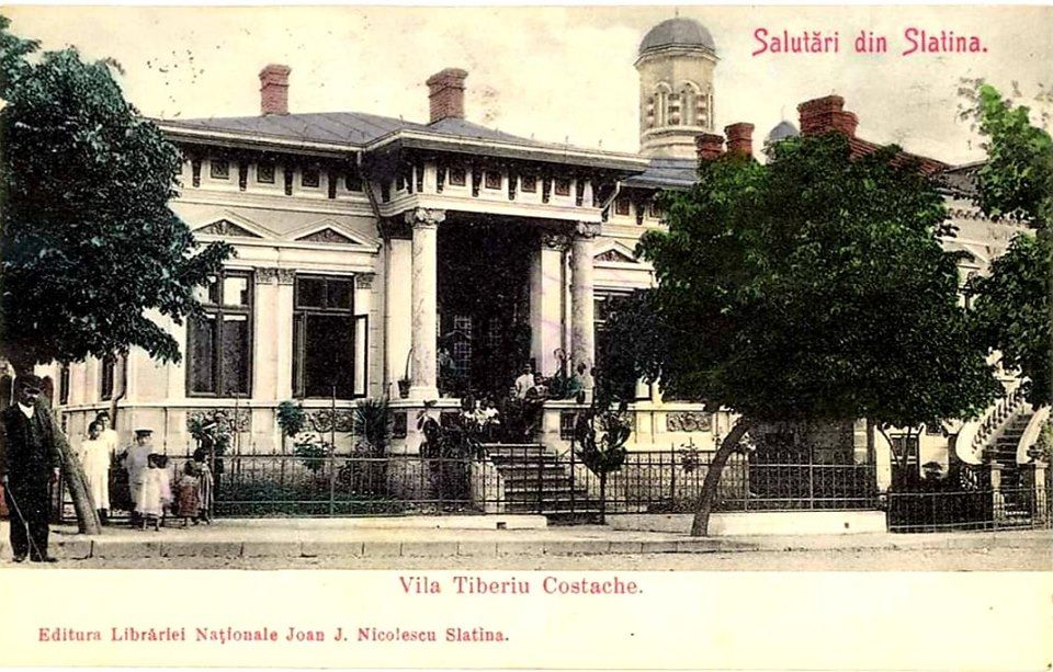 Monument istoric din Slatina, salvat de proprietari. Casa păstrează ornamente originale din anul 1903- FOTO