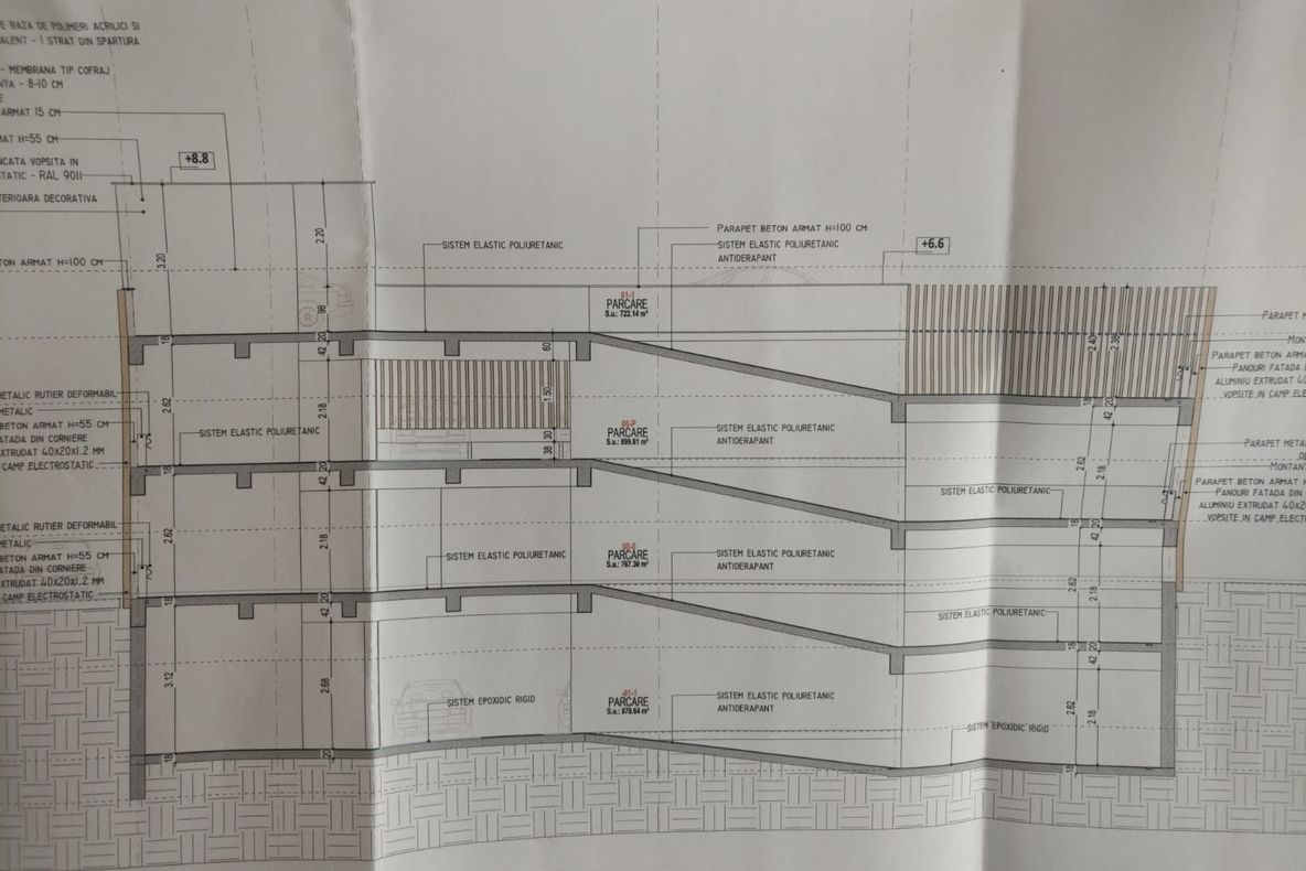 Parcare etajată cu 150 de locuri, într-o zonă aglomerată din Slatina