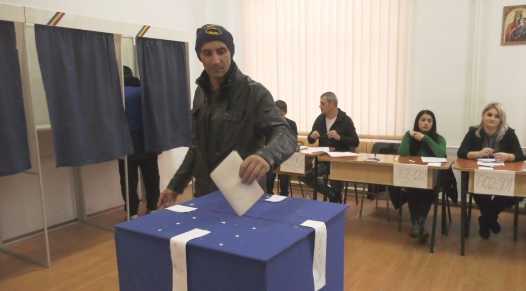 Prezență la vot numeroasă în Slatina și în comunele județului