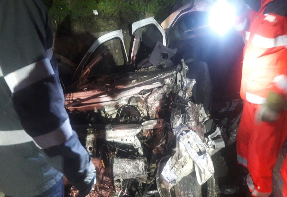 VIDEO. Patru tineri şi-au pierdut viaţa într-un grav accident rutier petrecut la ieşirea din Balş spre Craiova