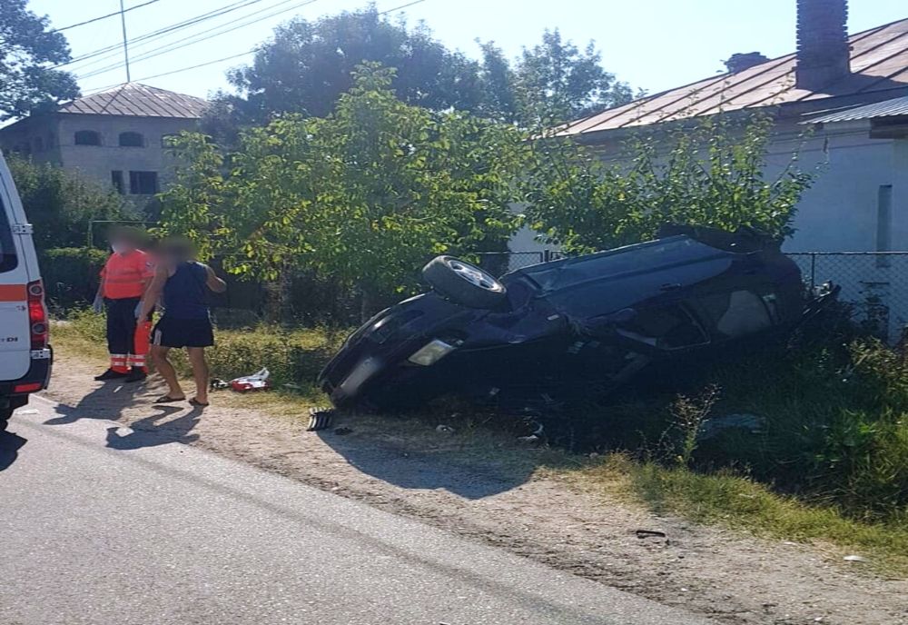 O persoană rănită, într-un accident rutier din Olt