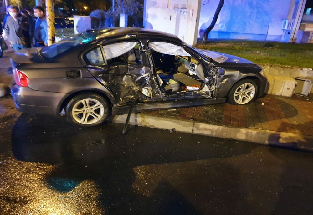 VIDEO. Patru răniţi, într-un accident VIOLENT petrecut noaptea trecută, în Slatina