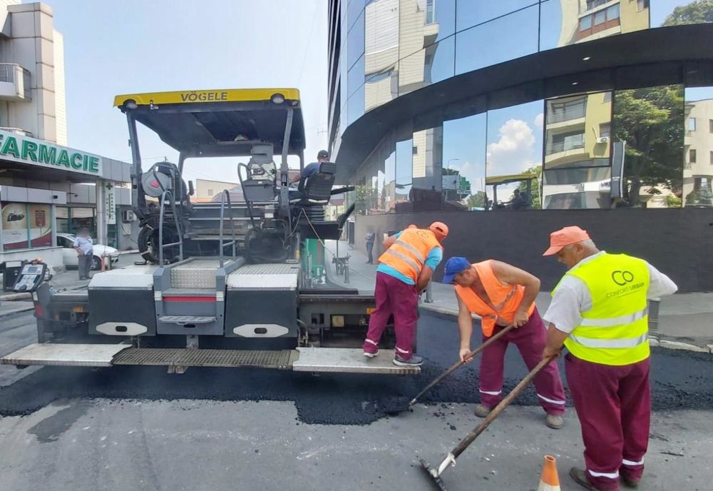 Primăria Slatina reabilitează opt străzi din diverse zone ale oraşului