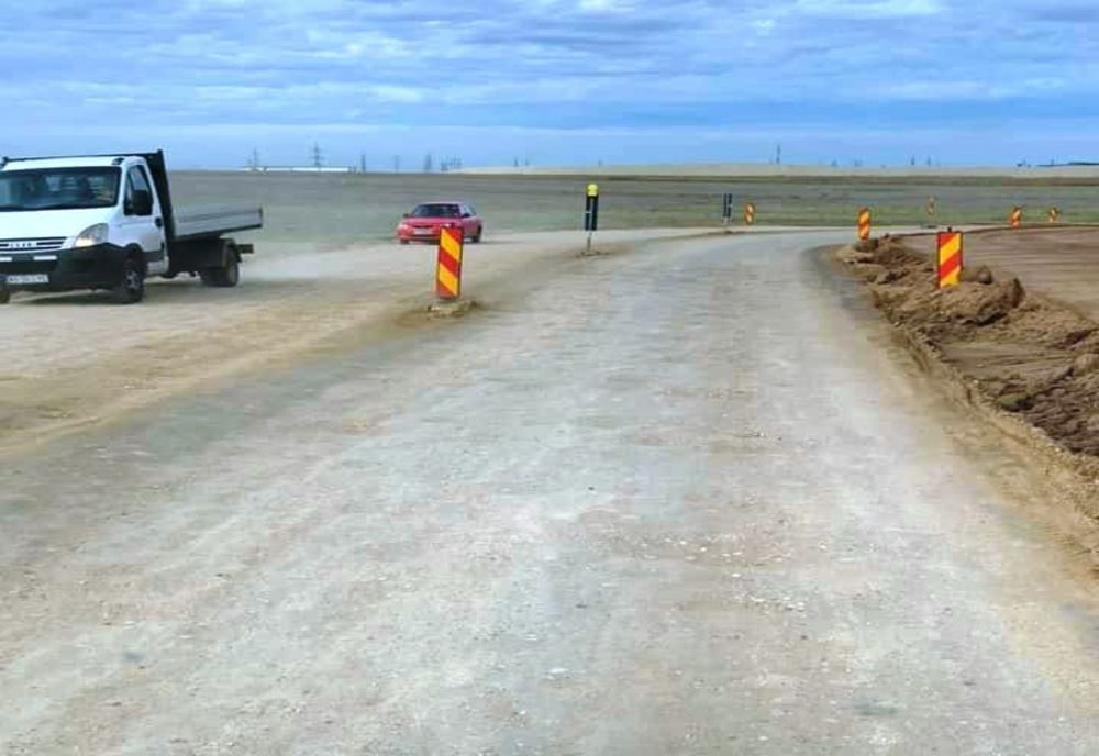 VIDEO. Constructorul Drumului Expres Craiova-Piteşti, amendat de poliţiştii din Olt. Care este cauza