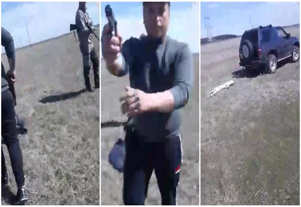 VIDEO. Cioban ameninţat cu pistolul, în Olt. De la ce a pornit totul