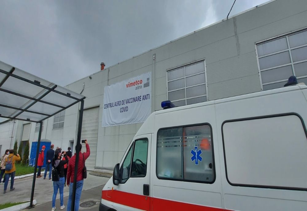 A fost inaugurat primul centru de vaccinare de la o societate privată din Olt