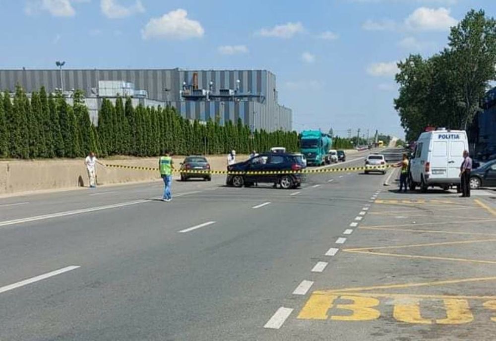 Slatina: Trafic rutier blocat pe strada Drăgăneşti, în urma unui accident