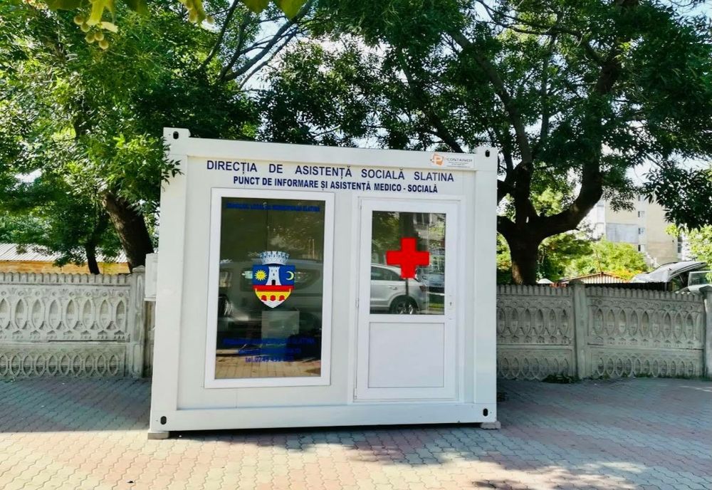 Cod Portocaliu de caniculă. Containere de prim ajutor, în Slatina