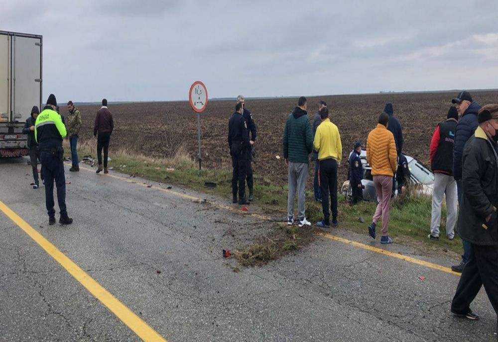 Olt: Un tânăr de 25 de ani, la spital, în urma unui GRAV accident petrecut pe DN 6