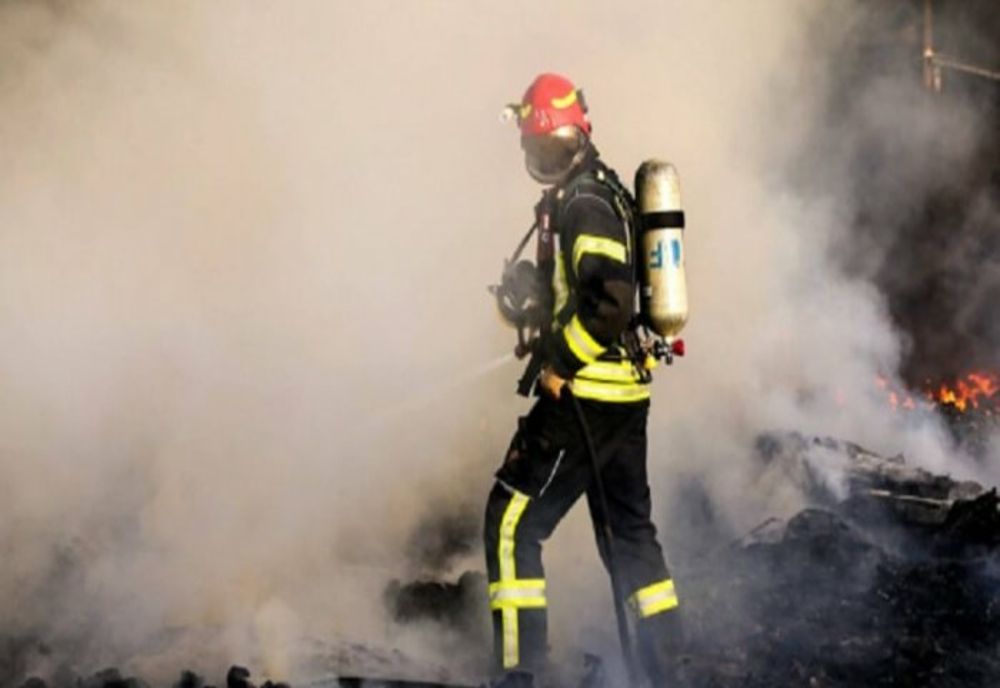 Incendiu în Olt. O femeie a murit (VIDEO)