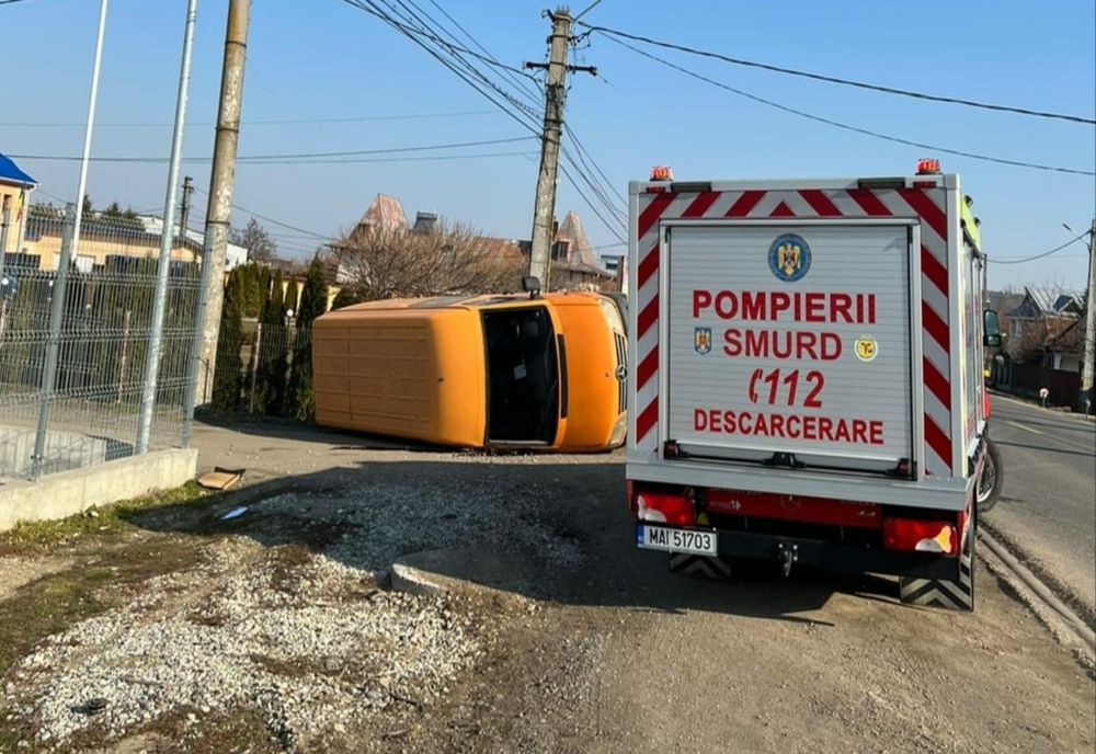 Accident în judeţul Olt: Trei persoane la spital