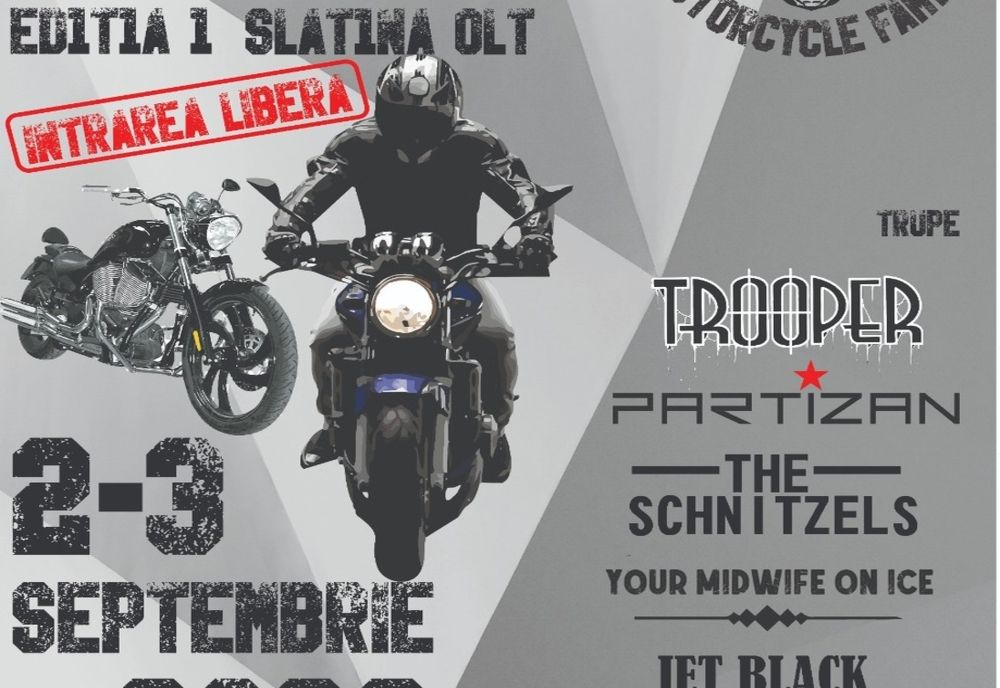 Festival al motocicliştilor, în acest weekend, la Slatina