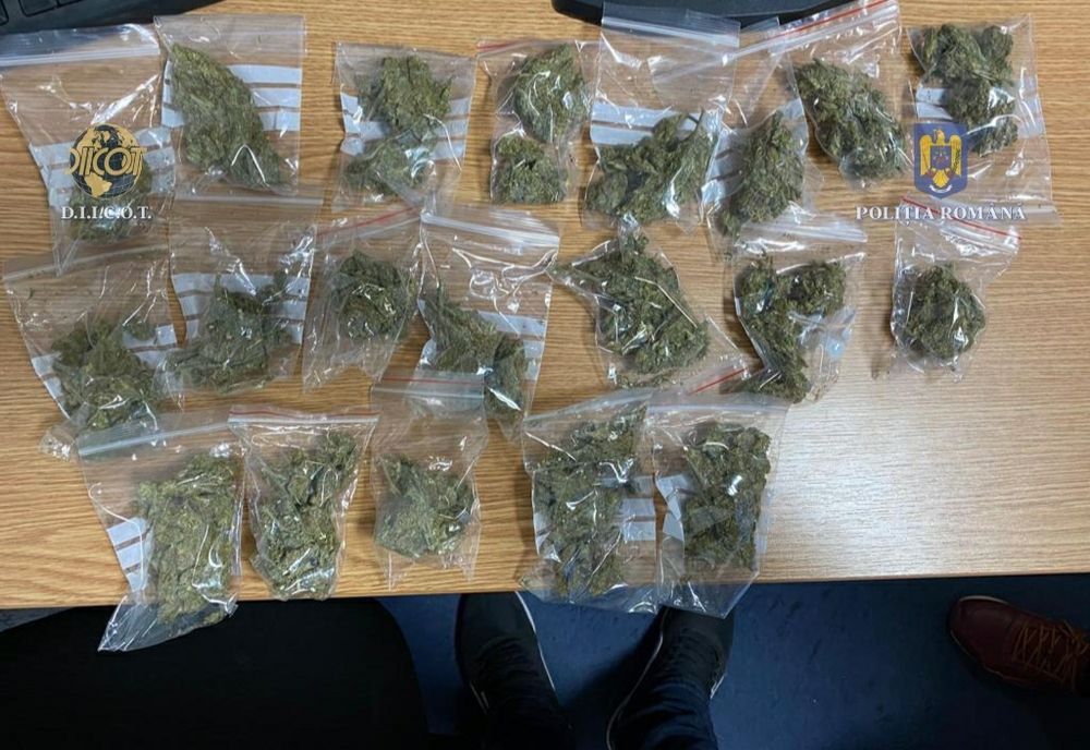 Doi traficanţi de droguri din Slatina, prinşi în flagrant de DIICOT Craiova