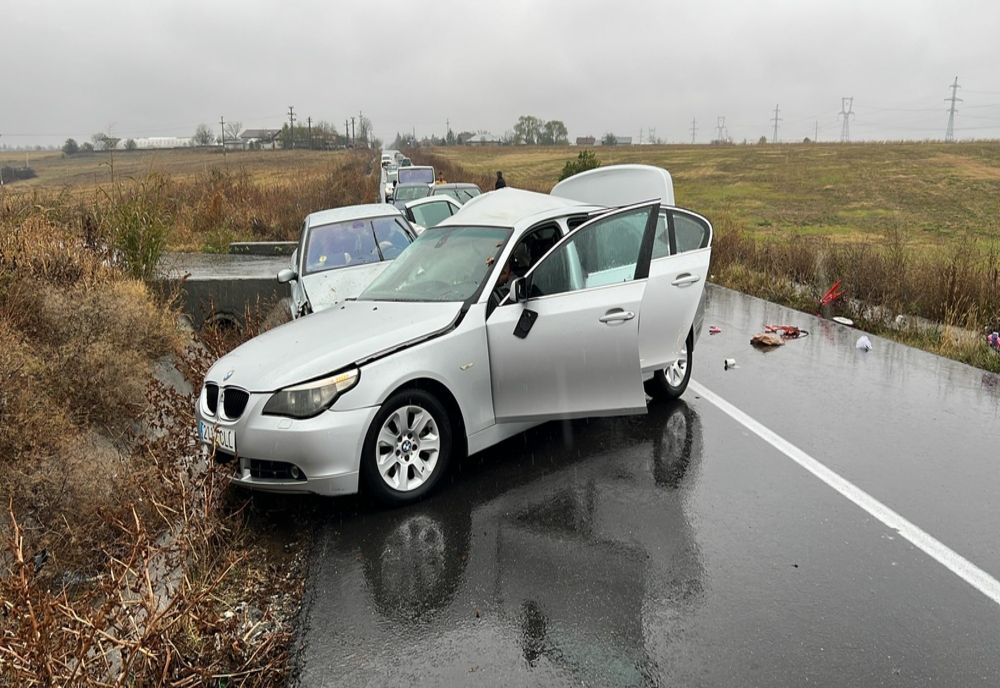 Accident în Olt: Patru persoane la spital