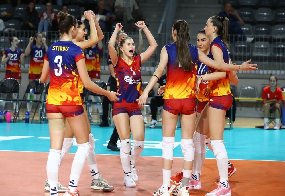 Volei feminin: România, înfrângere cu Slovenia, la Europeanul U18