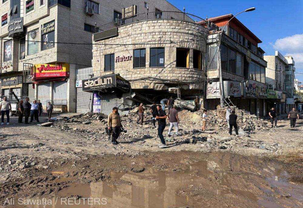FORŢELE ISRAELIENE S-AU RETRAS DIN JENIN DUPĂ 10 DE ZILE DE OPERAŢIUNI, LĂSÂND ÎN URMĂ DISTRUGERI