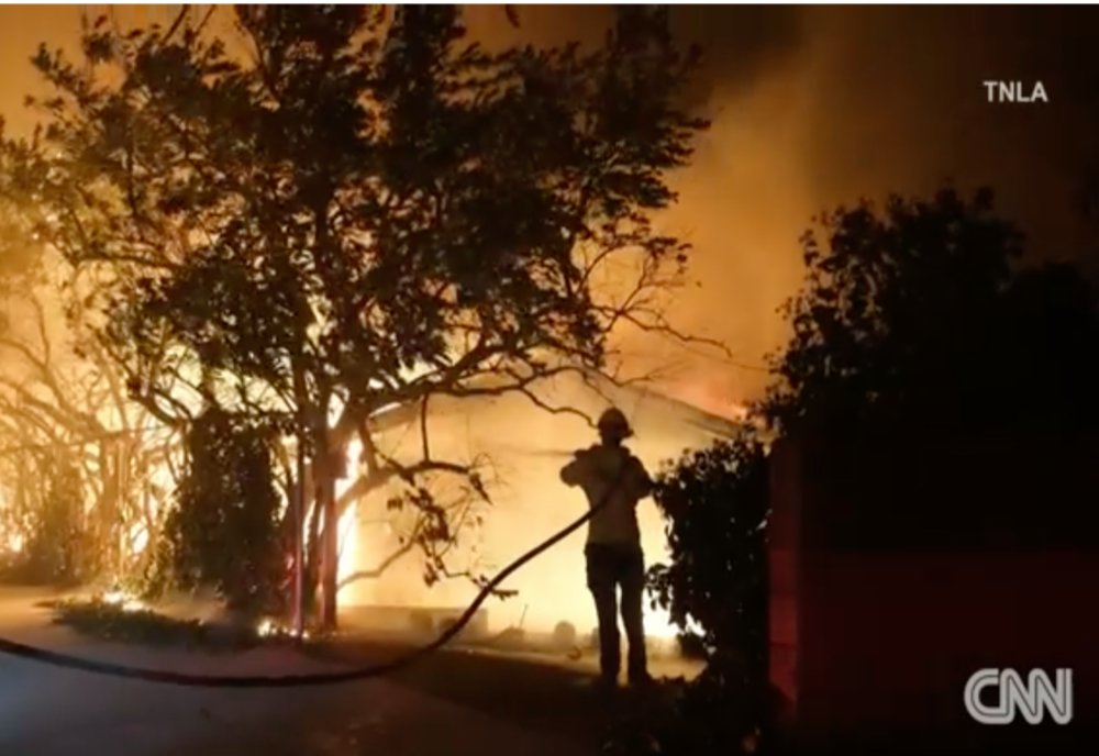 BILANȚUL INCENDIILOR DIN LOS ANGELES CREȘTE LA 24 DE DECESE